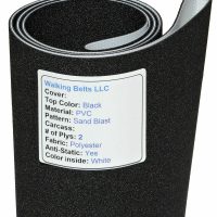 Precor C954 Treadmill Running Belt 2Ply Sand Blast Serial 6W - 7B - V1,2 - Image 2